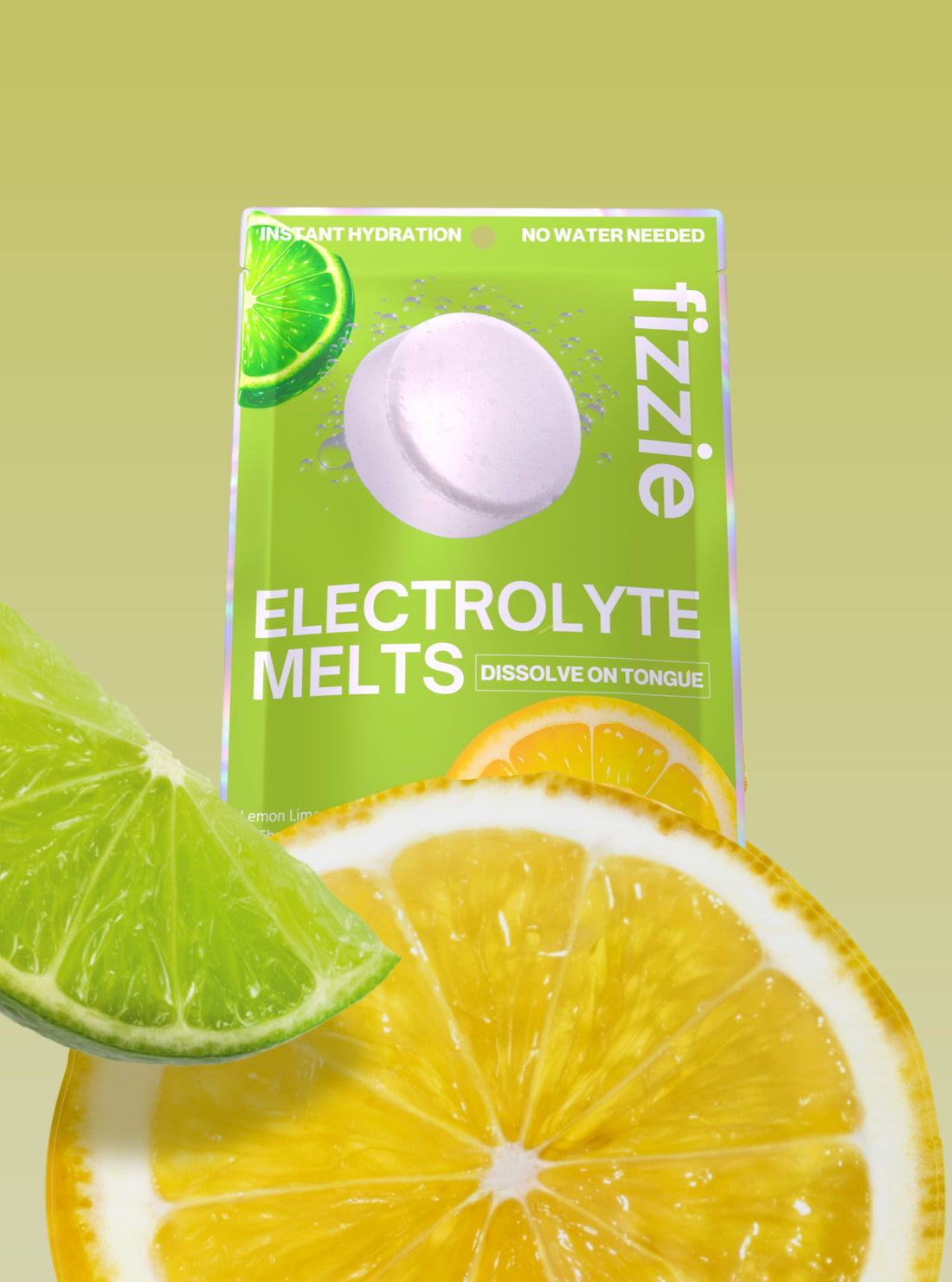 Lemon Lime Electrolyte Melts — 6 Pack